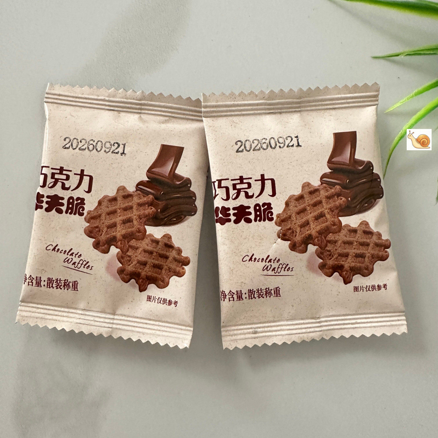 巧克力薄脆芝士华夫脆可可饼干