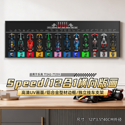 适用乐高77242-77259Speed版画