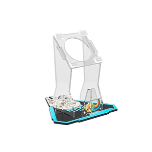 POP适用乐高75192千年隼积木星球大战展示盒支架透明亚克力收纳盒