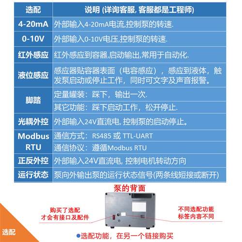 新款YZ15TS008M易装管大流量蠕动泵耐腐蚀定量泵灌装机实包邮