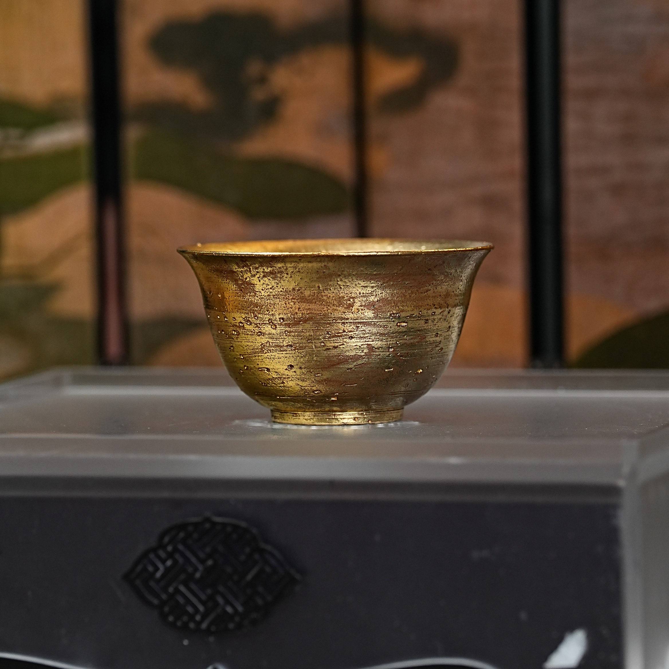 三平二满丨满金大撇口杯丨90cc内外金丨景德镇纯手工陶瓷,餐饮具,茶杯,淘宝优惠券,粉丝福利购,淘宝优惠卷