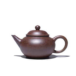 大吉羊柴烧 宜兴壶茶壶 本山绿泥小水平100ml庄泽明