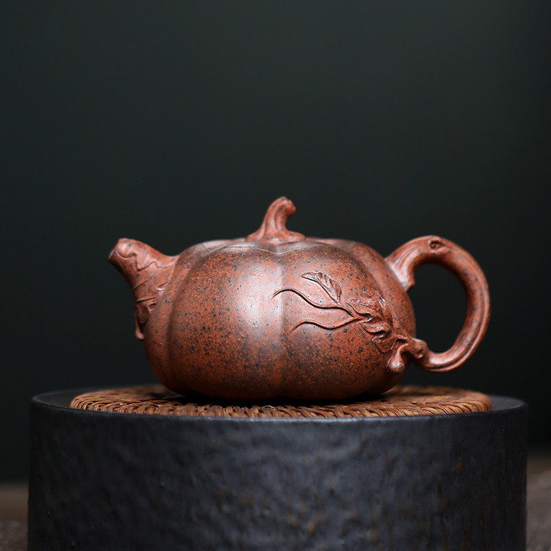 大吉羊柴烧 宜兴壶茶壶 铁砂泥瓜悦140ml徐顺伟,餐饮具,茶壶,淘宝优惠券,粉丝福利购,淘宝优惠卷