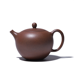 大吉羊柴烧 宜兴紫砂壶手工茶壶 原矿本山绿泥一粒珠250ml庄杰