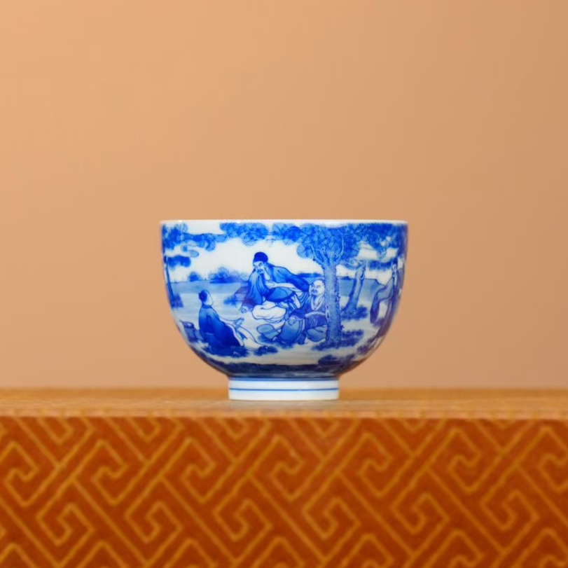 占春生窑丨高仕图单杯 100ML茶具茶杯茶具套餐2025新款家用茶杯