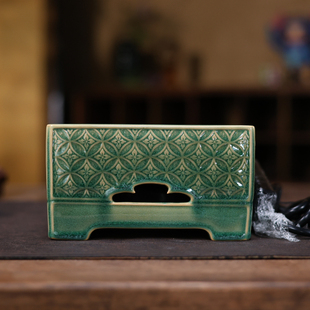 【九姐爱喝茶】松影琉璃-梵山堂-祥云雕刻电陶炉 茶道零配(W