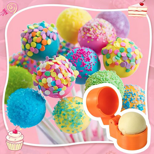 亚马逊新品Round Cake Pop Mold Shapes Press Sett 圆形爱心环形