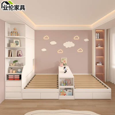 互不干扰双人床小户型隔断双人床