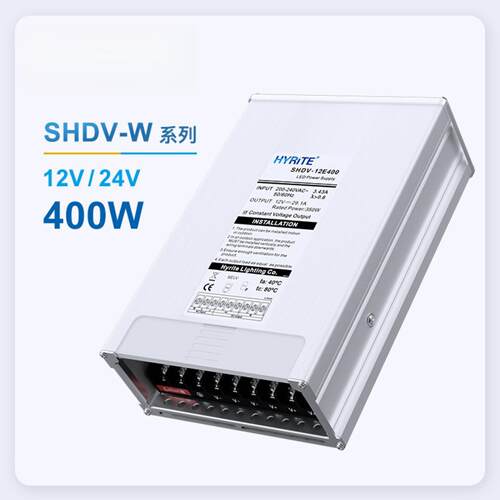 led防雨电源12V24V户外400W出口专用发光字led电源变压器开关电源