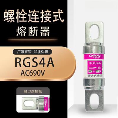 快速熔断器RGS4A 660/690V100A125A 150A 160A 200A 660GH熔管