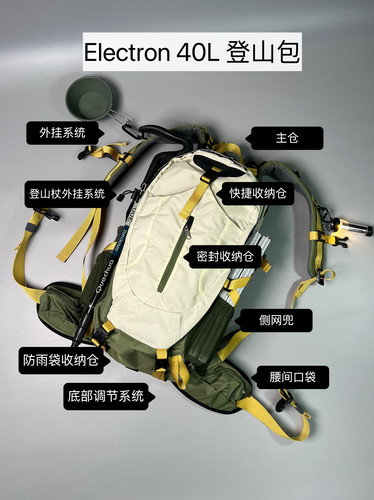 Electron40L可拆卸式双肩背包