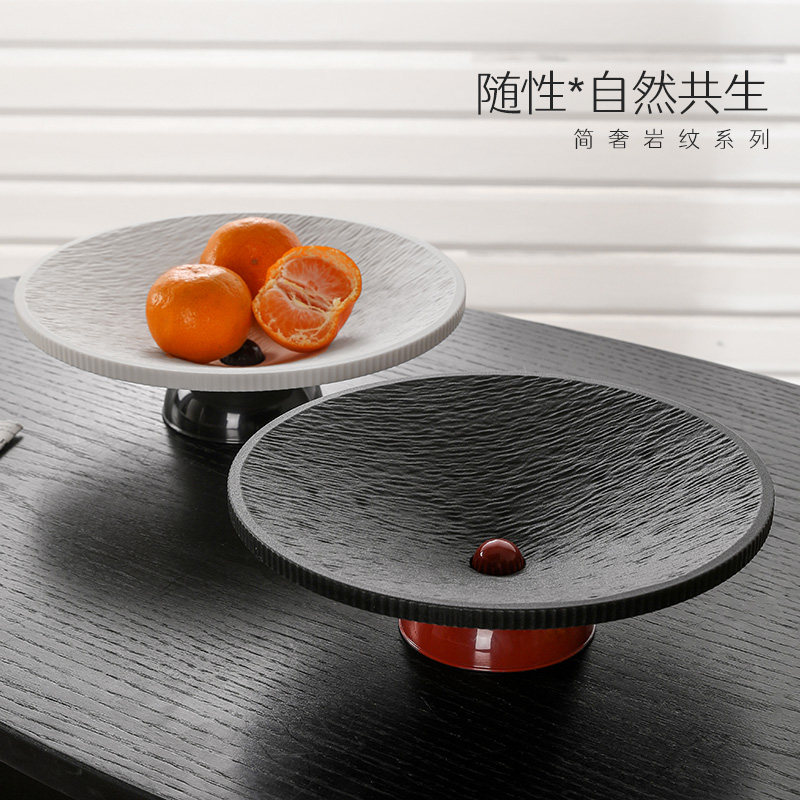 水果盘客厅家用新款轻奢高端高颜值茶几糖果盘沥水托盘干果盘石纹,餐饮具,果盆/果盘/果篮,淘宝优惠券,粉丝福利购,淘宝优惠卷