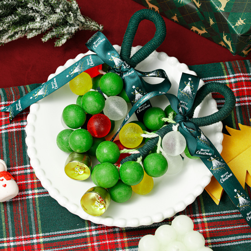 【圣诞装饰品】圣诞节礼物实用水晶葡萄香皂手工皂氛围感场景布置