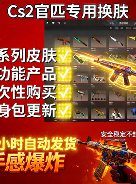 csgo2换肤cs2皮肤修改器终身包更新包售后稳定入库送小号