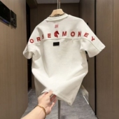 加厚短袖 2026本命年新款 潮牌T恤青年时尚 重磅刺绣男装 百搭打底衫