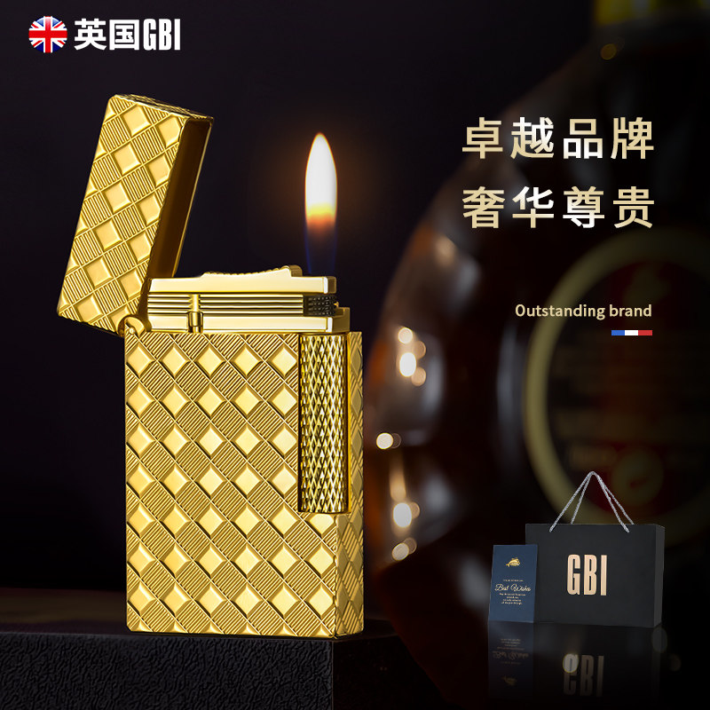 2026新款英国GBI大船朗声打火机个性定制送男友高档商务男士礼品