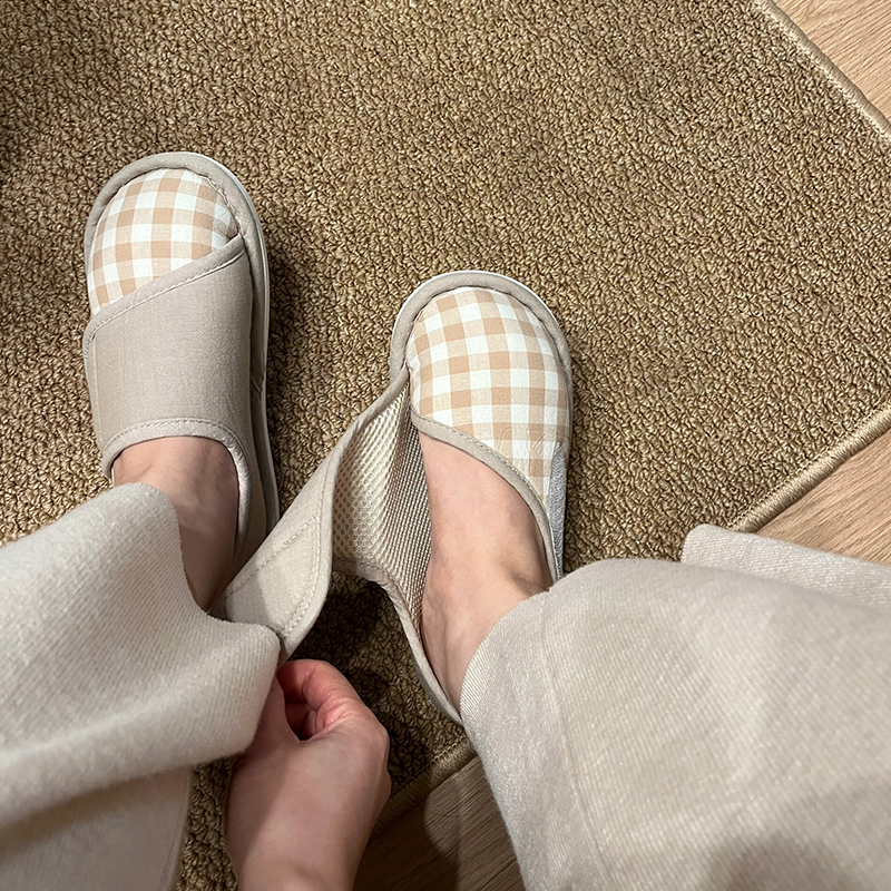 孕妇月子鞋四季通用薄款包跟软底脚浮肿宽松防滑一脚蹬2026新款,居家布艺,居家棉拖/棉鞋,淘宝优惠券,粉丝福利购,淘宝优惠卷