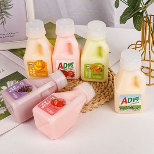 来益口酸奶奶昔小方桶r方盒草莓原味六种口味混合乳酸手拎0脂肪