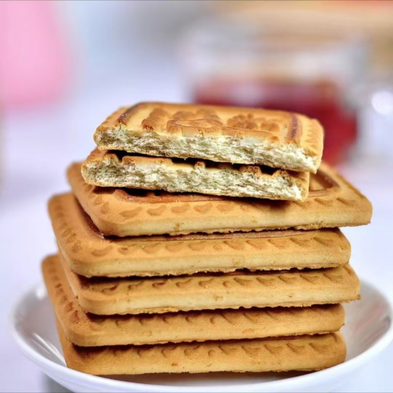 俄罗斯进b口金麦穗饼干牌烘焙老式饼干搭档休闲零食