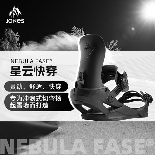 JonesSnowboards单板快穿固定器