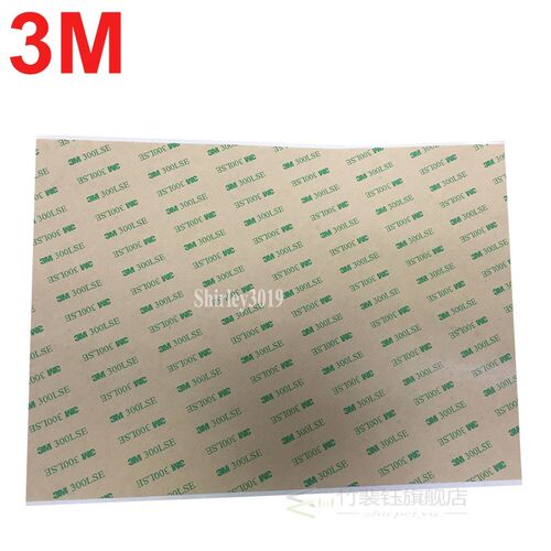 Big Sheet Adhesiver, 30cm*30cm, 3M 9495LE 300LSE Clear Trans