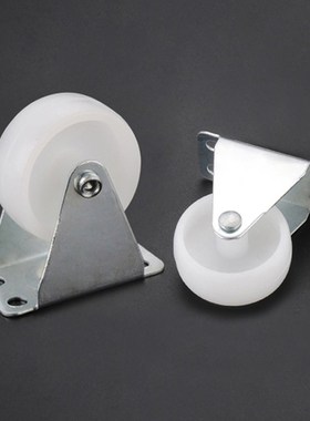 2Pcs  30-15KG Load Swivel Casters  Wheel Castor PP Nylon Rol