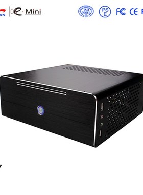 Realan aluminum mini itx desktop pc case E-i7 without power
