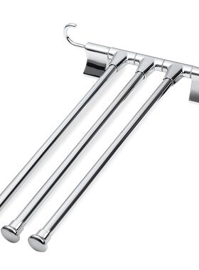 New Convenient34 Arms Rotating Towel Bars Stainless Steel Wa