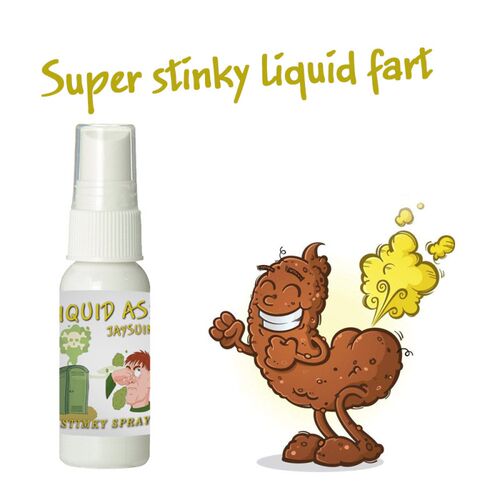 Boys Toys Novelties Liquid Fart Gag Prank Joke Spray Can Sti