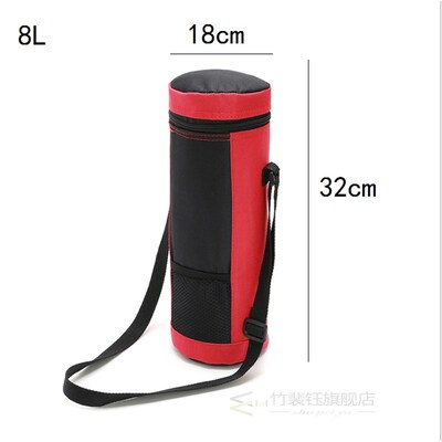 Single Bottle Wine Tote Wine Bottle Canvas Carry Bag Insulat