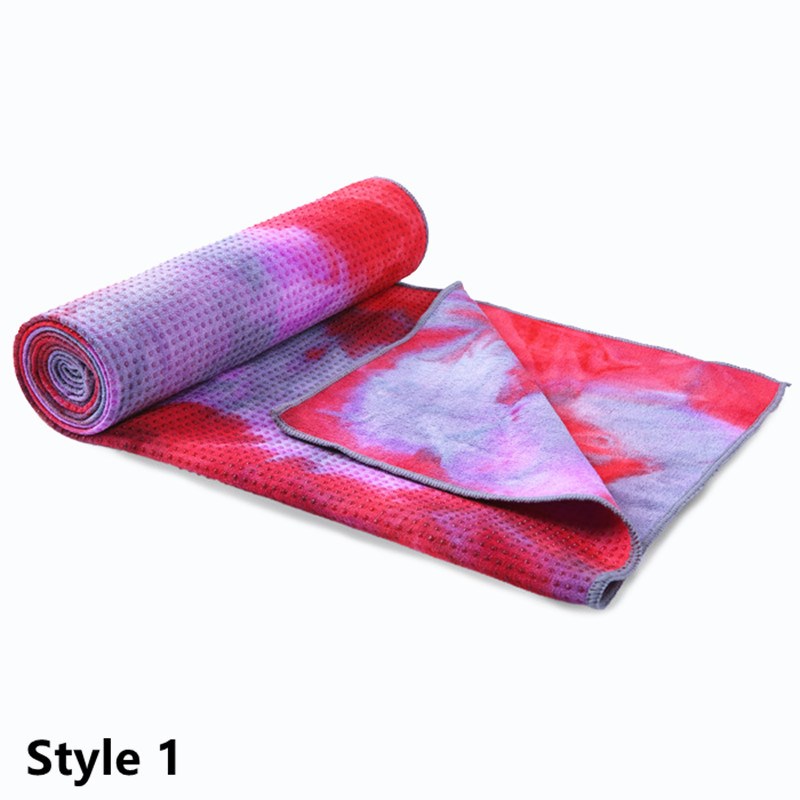 183*63cm Non Slip Yoga Mat Cover Towel Anti Skid Microfiber