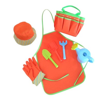 8pcs/set Mini Gardening Tool with Tote Bag Gloves Shovels Ra