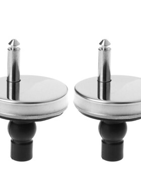 2Pcs Toilet Seat Hinges Mountings Set Hinge Fittings Screws