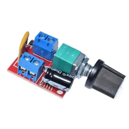 Mini 5A PWM 90W DC Motor Speed Controller Module 3V-35V Spee