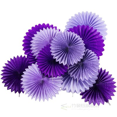 12pcs Paper Rosettes Baby shower Party Decorations Snowflake