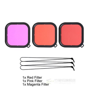 Waterproof Case Filter For GoPro Hero 9 Black Housing Cover