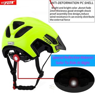 BATFOX Bicycle Helmet Casco Bike Mountain-Bike Ultralight Bi