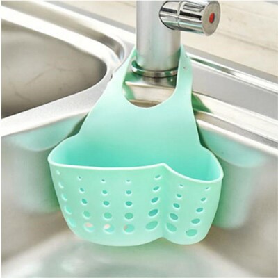 Home Kitchen Sink Storage Baskets Hanging Strainer Sponge Ho