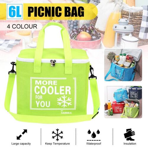 Outdoor Portable Insulated Thermal Cooler Bag Picnic Lunch B
