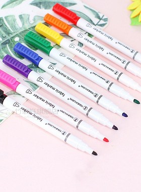 8 Pcs/Set Clothes Textile Marker Fabric Paint Pen DIY Crafts