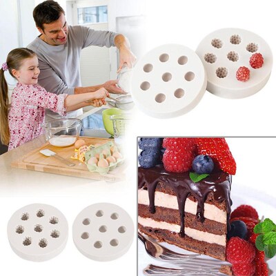 3D Fruit Strawberry Raspberry Blueberry Silicone Mold Fondan