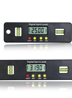 100/150/200mm Digital Level Box Electronic Angle Gauge Protr