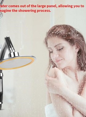 RecabLeght Adjustable Rainforest Shower Head 6inch Handheld