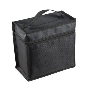 black bags storage organiser holder for 36 48 60 80 slot art