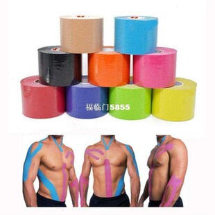 Quality elastic cotton roll adhesive kinesio taping Sports i