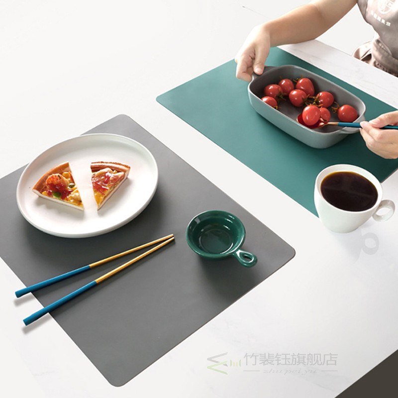 Tableware Pad Placemat Table Mat Silicone Heat Insulation No