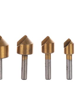 5pcs Metric Countersink Drill Bit 90 Degree Single Flute Edg