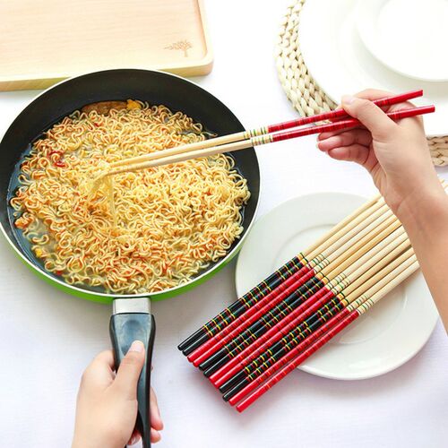 New 1 Pair Super Long Chopsticks Cook Noodles Deep Fried Hot