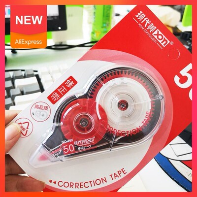 Hot Sale Cool Correction Tape Roller 50m Long White School e