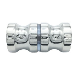 Single Groove Glass Door Knob Shower Room Cabinet Handle Alu
